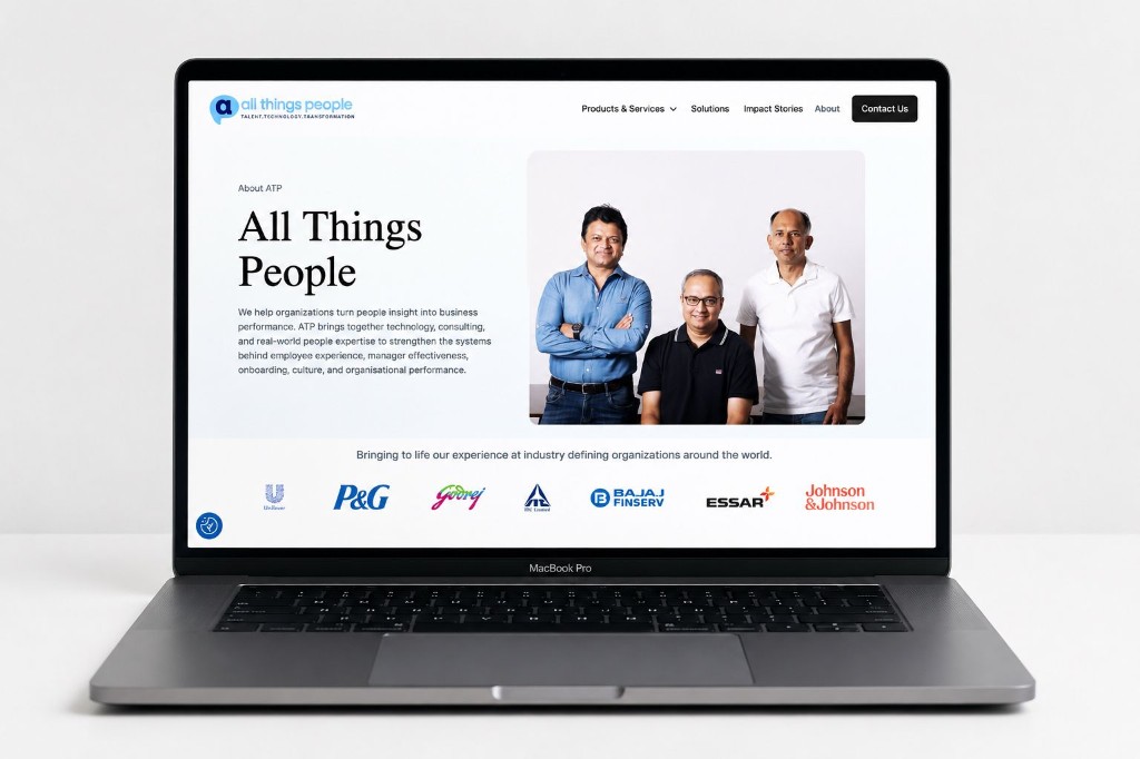 ATP HR Tech Private Limited About page mockup