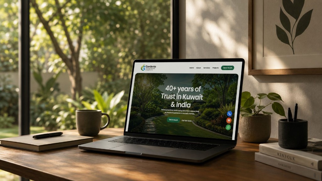 Gardenia project mockup